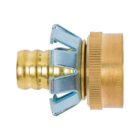 Gilmour Gilmour 5/8 in. Brass Threaded Female Clinch Coupling 858004-1001